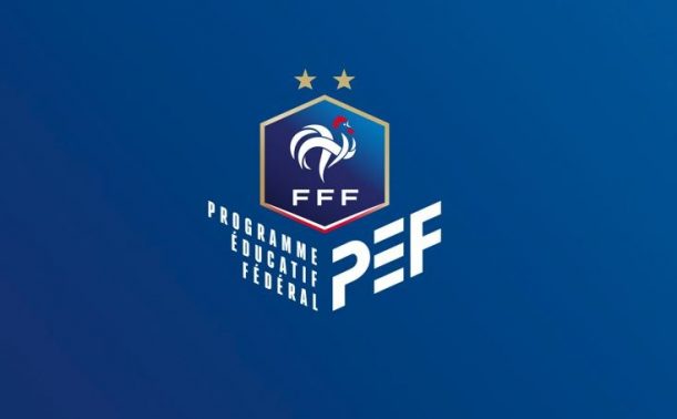 Logo du Programme Éducatif Fédéral (PEF) de la FFF
